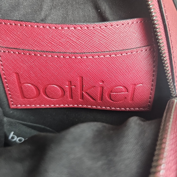 Botkier Cobble Hill Mini Backpack Shoulder Crossbody Handbag Bag Red Burgundy - Picture 7 of 12